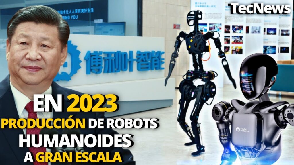 China quiere iniciar la producción de robots humanoides | están desarrollando chips de células madre