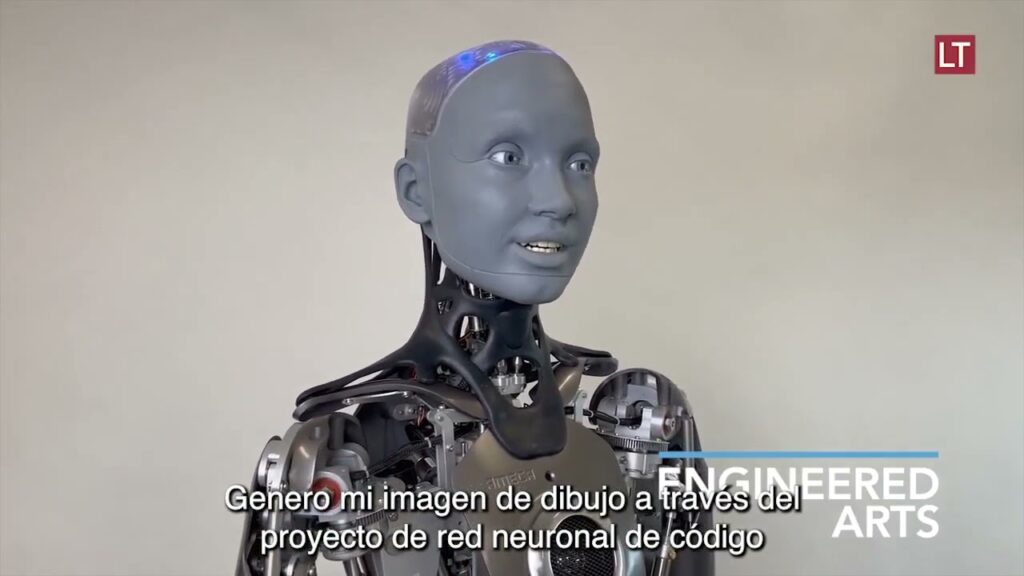 Tendencias Futuristas:Cosmos, Genios, Robots y Tradición | Asistido por IA – Ameca, el Robot Artista