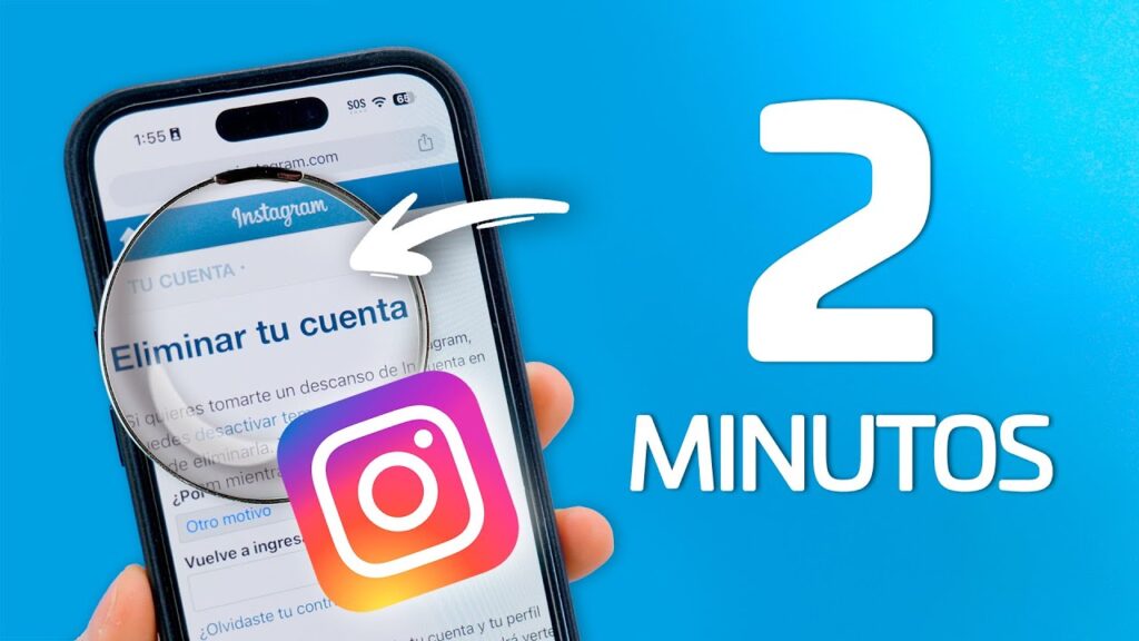 Cómo ELIMINAR cuenta de Instagram en 2023!