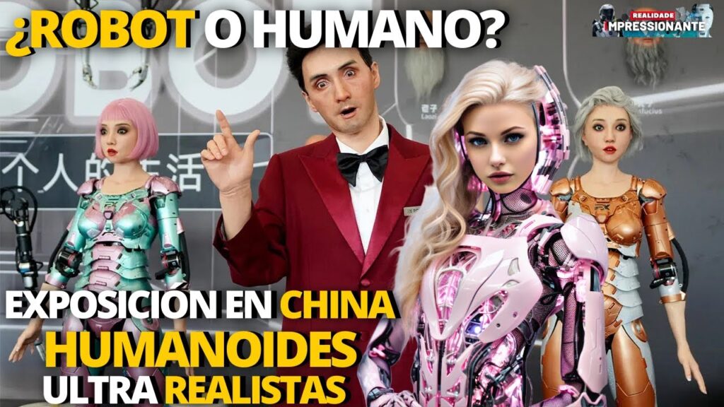China presenta robots humanoides ultrarrealistas| IA impulsa a los robots y ahora utilizan su cuerpo